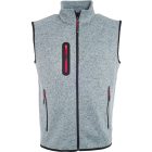 James & Nicholson Men's Knitted Fleece Vest