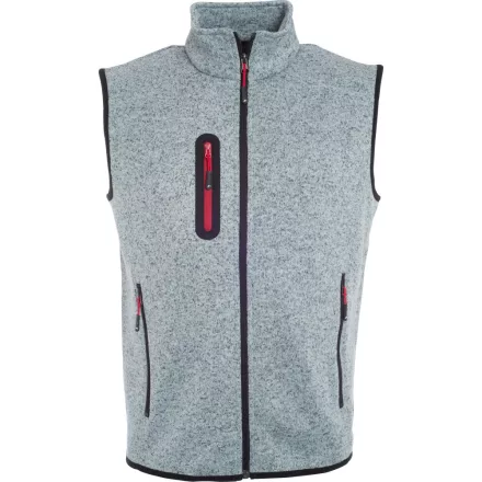 James & Nicholson Men's Knitted Fleece Vest