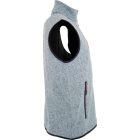 James & Nicholson Men's Knitted Fleece Vest