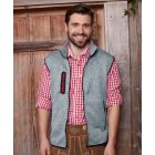 James & Nicholson Men's Knitted Fleece Vest