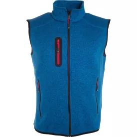 James & Nicholson Men's Knitted Fleece Vest