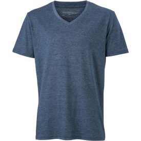 James & Nicholson Men's V-Neck Heather T-Shirt