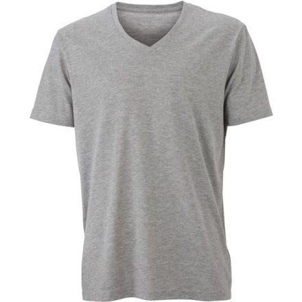James & Nicholson Men's V-Neck Heather T-Shirt