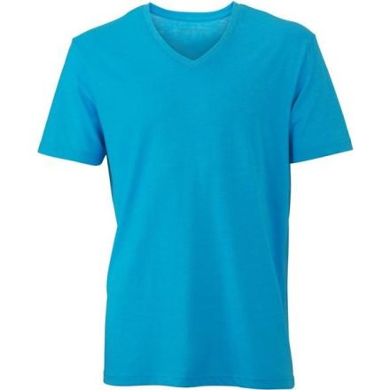 James & Nicholson Men's V-Neck Heather T-Shirt