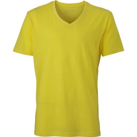 James & Nicholson Men's V-Neck Heather T-Shirt