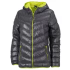 James & Nicholson Ladies' Lightweight Down Hooded Jacket