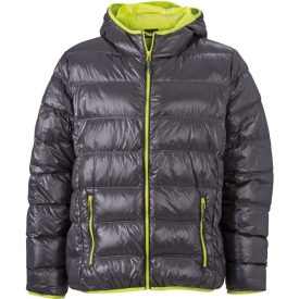 James & Nicholson Men's Lightweight Hooded Down Jacket