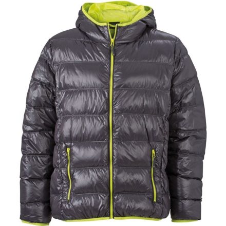 James & Nicholson Men's Lightweight Hooded Down Jacket