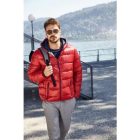 James & Nicholson Men's Lightweight Hooded Down Jacket
