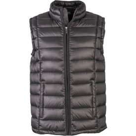 James & Nicholson Men's Quilted Down Vest