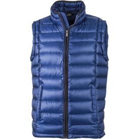 James & Nicholson Men's Quilted Down Vest