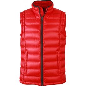 James & Nicholson Men's Quilted Down Vest