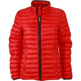 James & Nicholson Ladies Quilted Down Jacket