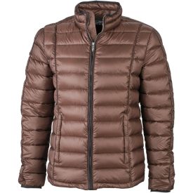 James & Nicholson Men's Quilted Down Jacket