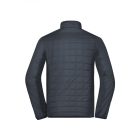 James&Nicholson bélelt dzseki Hybrid fekete-ezüst