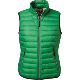 James&Nicholson női mellény Down fűzöld-ezüst