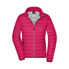 James&Nicholson bélelt női dzseki Down magenta-ezüst