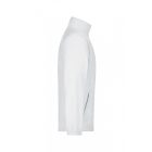 James&Nicholson polár pulóver Fleece 300 fehér