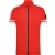 James&Nicholson biciklis mez Full Zip 150 piros