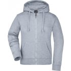 James & Nicholson Ladies Hooded Sweat Jacket