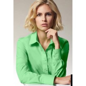 James & Nicholson Ladies' Business Popline Blouse longsleeve