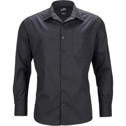 James & Nicholson Men's Business Popline Shirt longsleeve