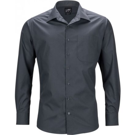 James & Nicholson Men's Business Popline Shirt longsleeve