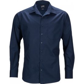 James & Nicholson Men's Business Popline Shirt longsleeve