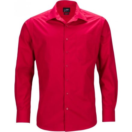 James & Nicholson Men's Business Popline Shirt longsleeve