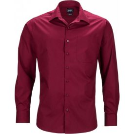 James & Nicholson Men's Business Popline Shirt longsleeve