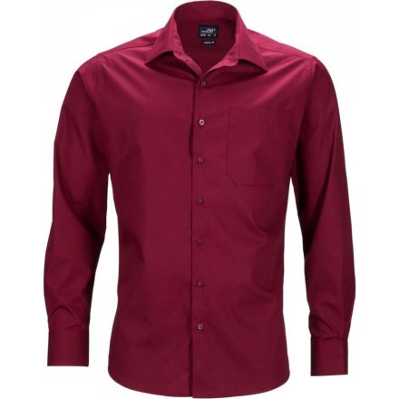 James & Nicholson Men's Business Popline Shirt longsleeve
