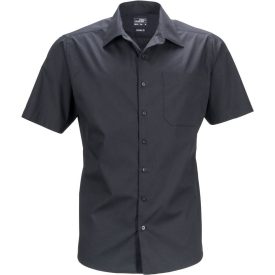 James & Nicholson Men's Business Popline Shirt shortsleeve