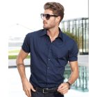 James & Nicholson Men's Business Popline Shirt shortsleeve