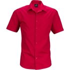 James & Nicholson Men's Business Popline Shirt shortsleeve