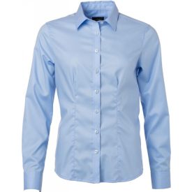 James & Nicholson Micro-Twill Shirt longsleeve