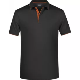 James & Nicholson Men's Piqué Polo Stripe