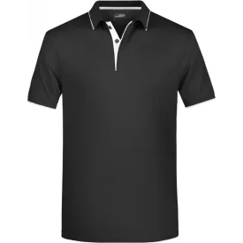 James & Nicholson Men's Piqué Polo Stripe
