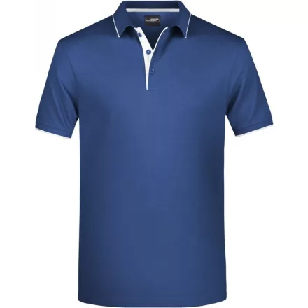 James & Nicholson Men's Piqué Polo Stripe
