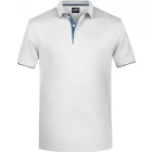 James & Nicholson Men's Piqué Polo Stripe