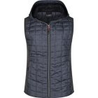 James & Nicholson Ladies Knitted Hybrid Vest