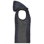 James & Nicholson Ladies Knitted Hybrid Vest