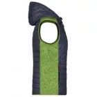 James & Nicholson Ladies Knitted Hybrid Vest