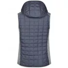 James & Nicholson Ladies Knitted Hybrid Vest