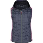 James & Nicholson Ladies Knitted Hybrid Vest