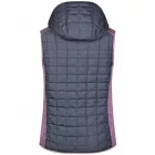James & Nicholson Ladies Knitted Hybrid Vest