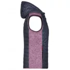 James & Nicholson Ladies Knitted Hybrid Vest