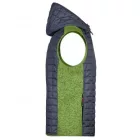 James & Nicholson Men's Knitted Hybrid Vest