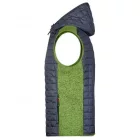 James & Nicholson Men's Knitted Hybrid Vest