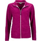James & Nicholson Ladies Melange Fleece Jacket
