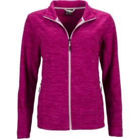 James & Nicholson Ladies Melange Fleece Jacket